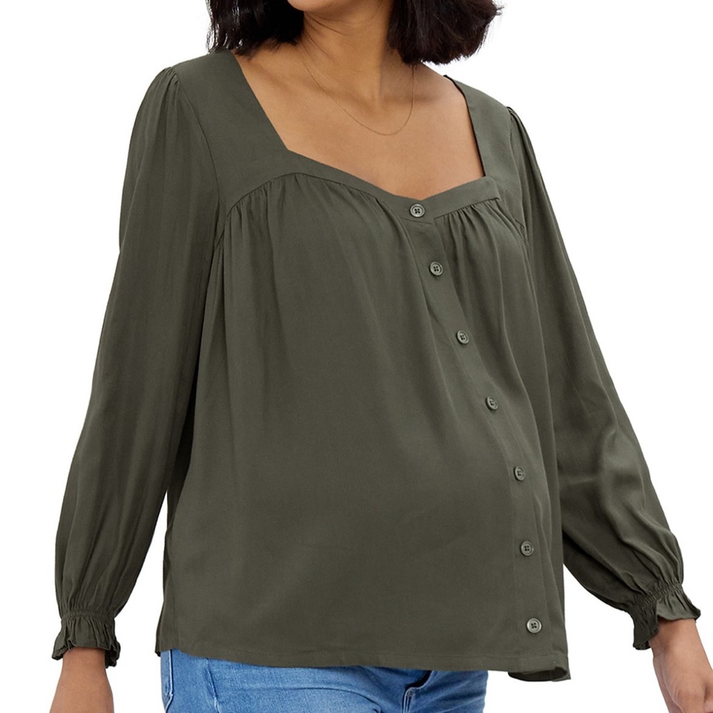 Ingrid & Isabel Sweetheart Maternity or Nursing Shirt
